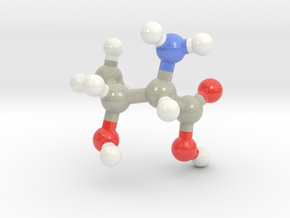Threonine (T) in Glossy Full Color Sandstone