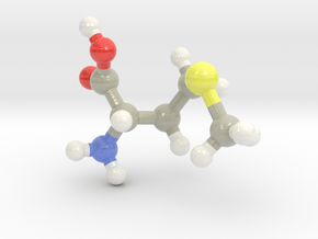 Methionine (M) in Glossy Full Color Sandstone
