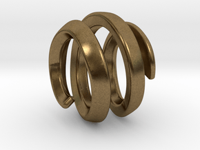 filler for sphere spiral 16mm in Natural Bronze