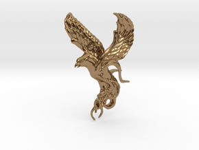 Phoenix in Natural Brass