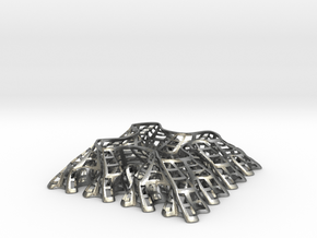 Sierpinski Square-Filling Fractal in Natural Silver