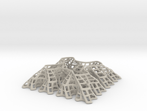 Sierpinski Square-Filling Fractal in Natural Sandstone