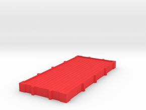 Tri-ang Big Big Train Trolleywagon Base floor in Red Processed Versatile Plastic