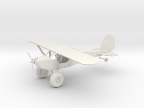 Prop Plane in White Natural Versatile Plastic