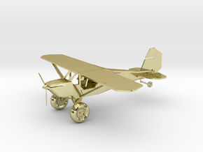 Prop Plane in 18k Gold Plated Brass