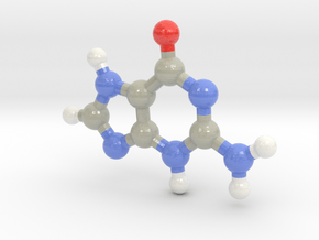 Guanine (G) in Glossy Full Color Sandstone