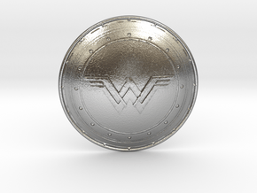 Wonder Woman's Shield in Natural Silver