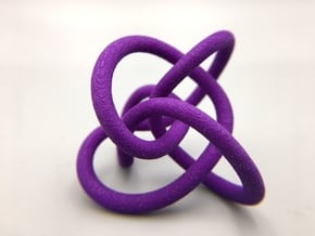 Perko Knot in Purple Processed Versatile Plastic