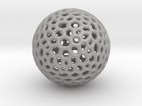 DRAW geo - sphere polygons B in Aluminum