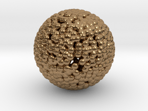 DRAW geo - sphere small balls in Natural Brass