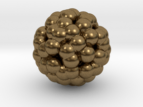 DRAW geo - sphere large balls in Natural Bronze