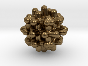 DRAW geo - sphere lattice in Natural Bronze
