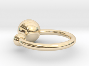 Bubble Ring in 14K Yellow Gold: Small