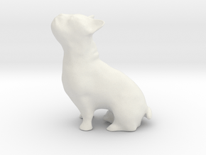 doggie-dog (bulldog) in White Natural Versatile Plastic