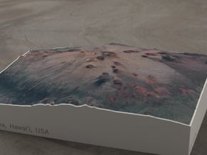 Mauna Kea, Hawai'i, USA, 1:100000 Explorer in Full Color Sandstone