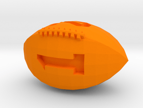 Football D4 in Orange Processed Versatile Plastic