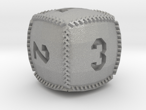 Baseball D6 in Aluminum