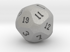 Soccer D20 in Aluminum