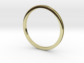 Engagement Ring Inlay 15.75mm in 18k Gold