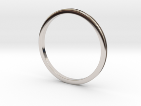 Engagement Ring Inlay 15.75mm in Platinum