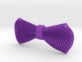 Stripes in Purple Processed Versatile Plastic