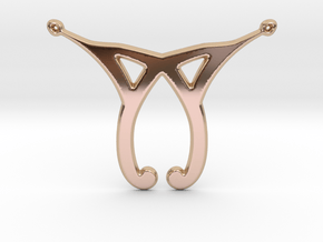The Artist's Sister's Chair in 14k Rose Gold