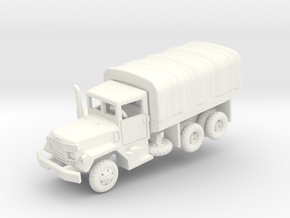 M35A2 2.5t Duce with tarp in White Processed Versatile Plastic: 1:160 - N