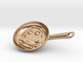 Eggs And Bacon in 14k Rose Gold Plated Brass