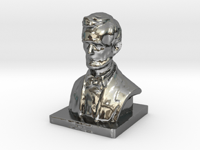 Lincoln-3.printer2 in Fine Detail Polished Silver
