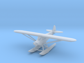 Piper PA18 Float Plane - Zscale in Tan Fine Detail Plastic