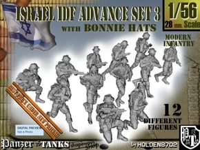 1-56 IDF BONNIE ADVANCE SET 3 in Tan Fine Detail Plastic