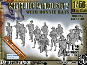 1-56 IDF BONNIE PATROL SET 2 in Tan Fine Detail Plastic