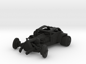 Steam Punk Roadster in Black Natural Versatile Plastic