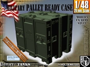1-48 MM08 Pallet Ready Case in Green Processed Versatile Plastic
