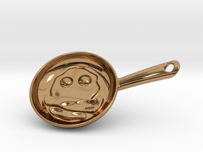 Eggs And Bacon Little in Polished Brass