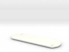 Trek Madone Series 9 Access Plate - Blank in White Processed Versatile Plastic