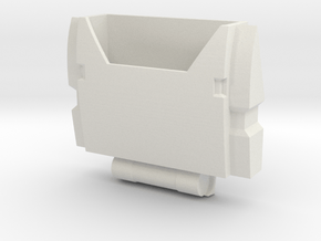Miniature Backpack Clone Trooper in White Natural Versatile Plastic: 1:12