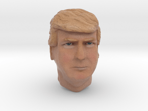 Trump head in Full Color Sandstone