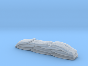 Sand Bags in Smooth Fine Detail Plastic