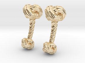 Little Dragon, Cufflinks. Pure, Strong. in 14K Yellow Gold