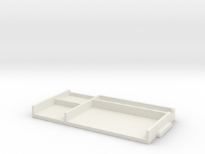 Desk, Type C (Space: 1999), 1/30 in White Natural Versatile Plastic