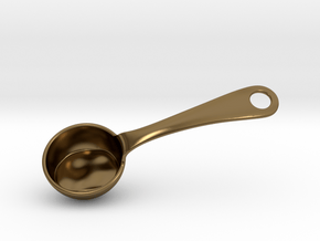 Ladle Keychain in Polished Bronze