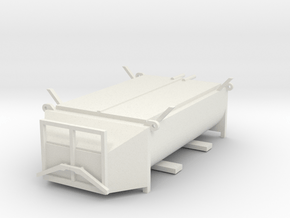 Z 001 Asphaltmulde  für 7,5 t LKW in White Natural Versatile Plastic: 1:87 - HO