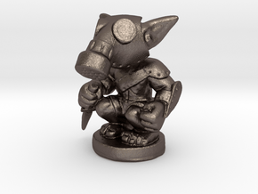 Goblin Alchemist (Chthonic Souls Edition) in Polished Bronzed Silver Steel