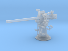 1/172 USN 3 inch 50 (7.62cm) Deck Gun in Tan Fine Detail Plastic