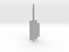 Flap Rudder (Main Blade) V03 1/100 in Aluminum