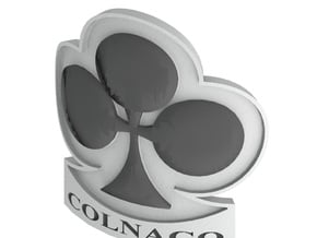 Colnago bicycle front logo in White Natural Versatile Plastic