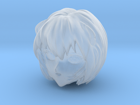 1/6 Rei Ayanami Head Sculpt in Smooth Fine Detail Plastic