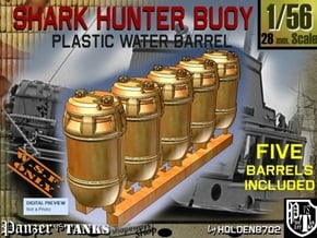 1-56 Shark Hunter Barrel in Yellow Processed Versatile Plastic