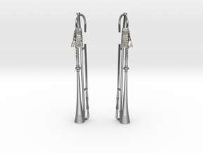 Trumpets in Polished Silver